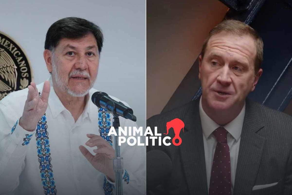 “Da la espalda a migrantes”, Noroña y el senador republicano Eric Schmitt cruzan declaraciones por propuesta de impuesto a remesas